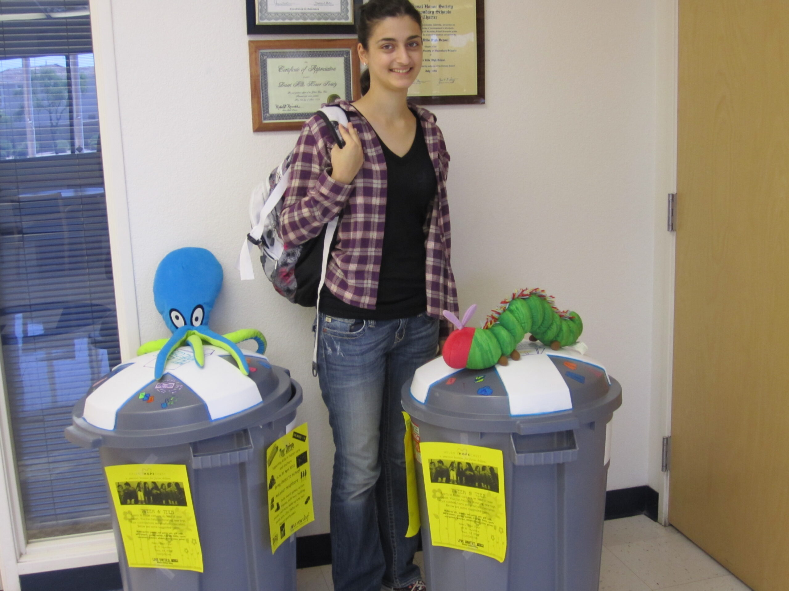 Exchange Student Organizes Toy Drive