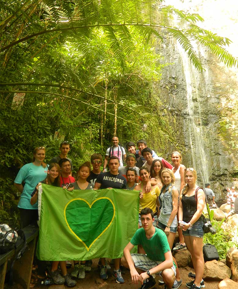 One Big Family on the Greenheart Hawaii Trip