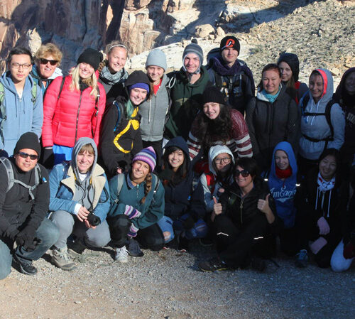 Bonding Under the Stars: An Exchange Student Adventure in Havasupai Falls