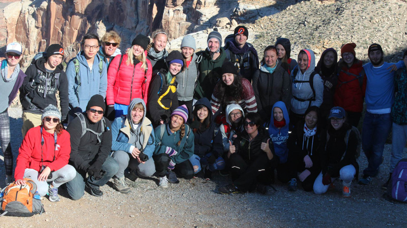 Bonding Under the Stars: An Exchange Student Adventure in Havasupai Falls