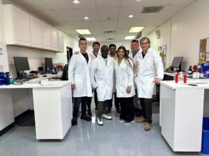 Diagnostic science lab benefits from having international trainee’s skills/perspective