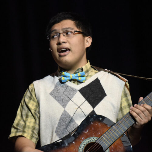 An international exchange student’s lead role performance in a musical earns scholarship