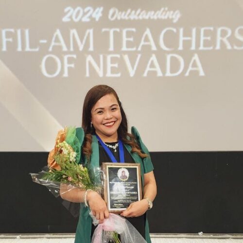 Greenheart Special Education Teacher Recognized as One of the 2024 Outstanding Filipino American Teachers of Nevada!