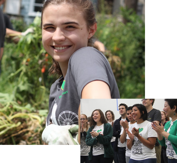 Greenheart has changed the lives of 175,000+ participants and their communities. collage image